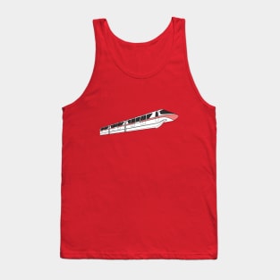 Coral Monorail Line II Tank Top